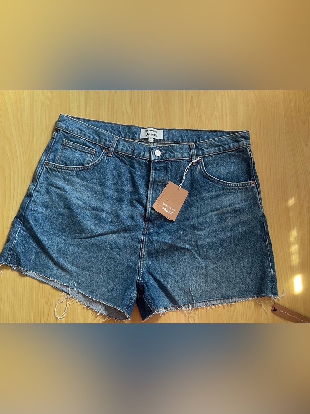 Reformation Charlene High Rise Jean Short 33
